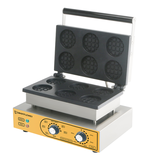 Six-grid round crisp machine